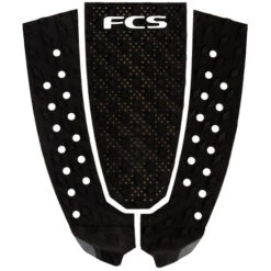 T-3 Pin Tail Pad | FCS | Black | Surfboard Tail Pad | Deck Grip Suits Pint Tail Boards| Traction Pad | FCSII