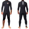 The 8th Steamer | Black | LARGE Mens | Full Surfing Wetsuit 3/3mm | JANGA In Australia | Special Release | 1 Available -FCS Shop The8th Buy JANGA Wetsuit online australia mens steamer FrontandBack 58099.1547013089
