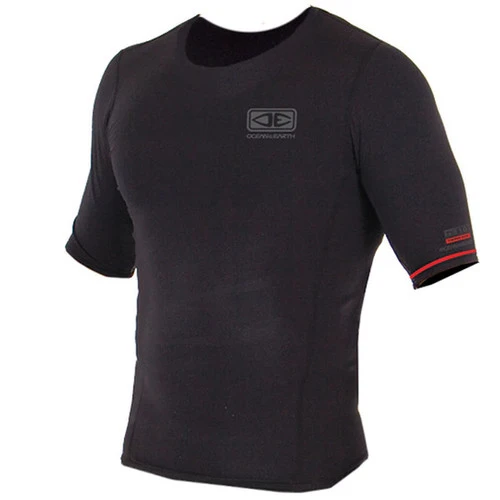 Thermo Short Sleeve Shirt | Surf Vest | Surfing Top | Black | Ocean And Earth | 3 Thermo Short Sleeve Shirt | Surf Vest | Surfing Top | Black | Ocean And Earth |