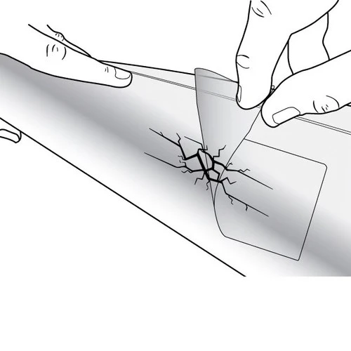 Waterproof Surfboard Ding Tape | 5 X Small Pieces | Quick Surfboard Temporary Repair 5 Waterproof Surfboard Ding Tape | 5 X Small Pieces | Quick Surfboard Temporary Repair - Image 3