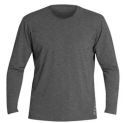 Long Sleeve UV Surf Tee | Relax Fit | Rashie | Rash Vest | Heathered Black | XCEL |