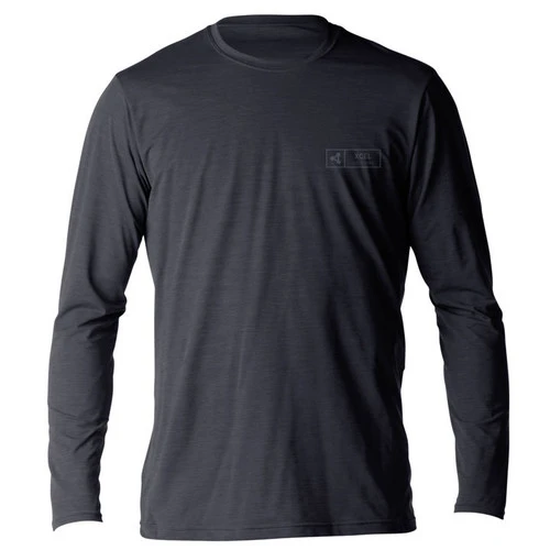 Xcel Ventx Pacific | Long Sleeve UV Surf Tee | Relax Fit | Rashie | Rash Vest | Heathered Black 3 Xcel Ventx Pacific | Long Sleeve UV Surf Tee | Relax Fit | Rashie | Rash Vest | Heathered Black
